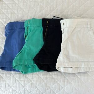 JCrew 4” Chino Shorts